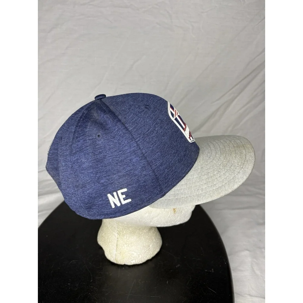 New Era 9fifty New England Patriots Hat Cap Snapback Blue & Gray Red Lot X2